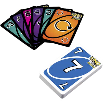 Mattel Games Juego de cartas UNO Flip Express
