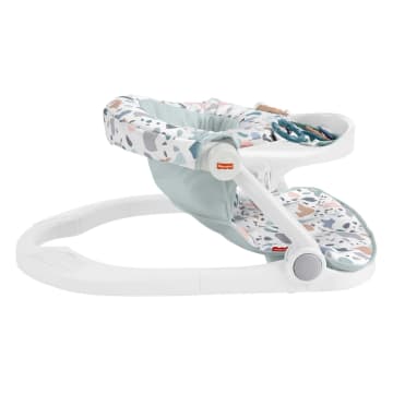 Fisher-Price Portable Baby Chair with Toys, Sit-Me-Up Baby Seat, Pacific Pebble - Image 7 of 8