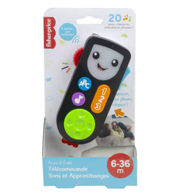 Fisher-Price - Rires & Éveil - Ma Première Télécommande Vf - Jouet D'Éveil - 6 Mois Et + - Image 6 of 6