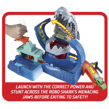 Hot Wheels Robo Shark Frenzy Playset - Image 5 of 6