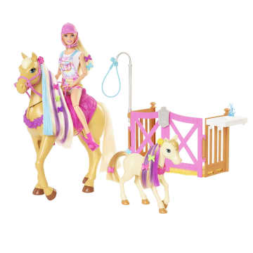 Barbie Coffret detail Sauvetage d Animaux
