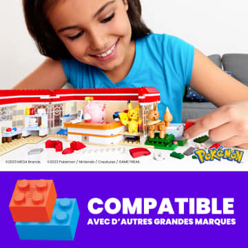 Mega Pokémon-Centre Pokémon De La Forêt-Jouet À Construire (648 Pcs) - Imagen 2 de 7