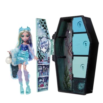 Monster High - Casiers Secrets De Lagoona Blue Look Irisé - Poupée - 4 Ans Et + - Image 1 of 8