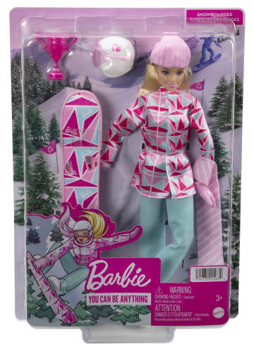 Barbie® Snowboard Sporcusu Bebek - Image 6 of 7