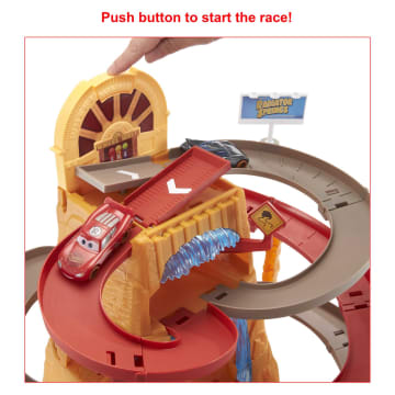 Disney and Pixar Cars Radiator Springs Mountain Race Playset - Image 3 of 6