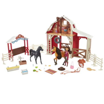 Spirit Untamed Lucky & Spirit Ultimate Barn Playset - Image 2 of 6