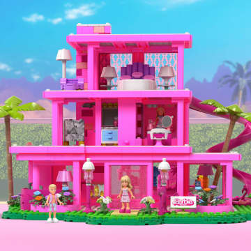Barbie Le Film - MEGA Barbie Coffret De Construction Maison De Rêve - Image 2 of 9