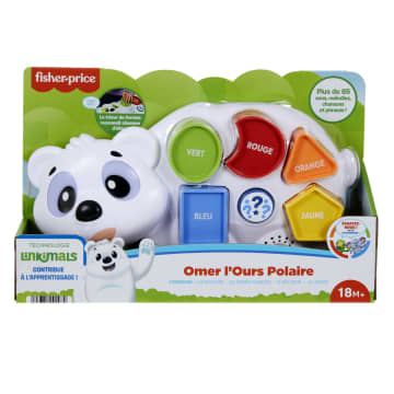 Fisher-Price - Linkimals - Omer L’Ours Polaire Vf - Jouet D'Éveil - 18 Mois Et + - Imagen 6 de 8
