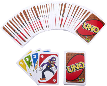 Mattel Games - Uno Super Mario Bros - Jeu De Cartes Famille - 7 Ans Et + - Image 3 of 6