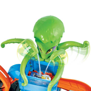 Набор игровой Hot Wheels Сити Невообразимая автомойка с осьминогом - Image 4 of 7