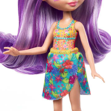 Enchantimals Sunshine Beach-Sabindra Paresseux Et Figurine-Poupée - Imagen 4 de 6