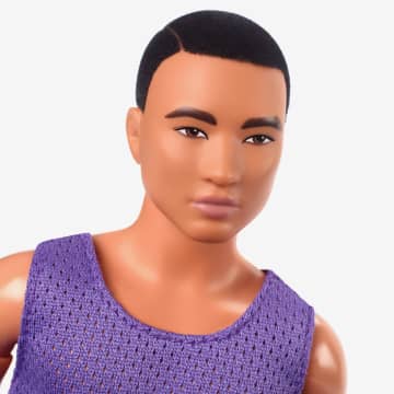 Barbie - Barbie Ken Barbie Looks Cheveux Bruns Tenue Color Block - Poupée Mannequin - 3 Ans Et + - Image 4 of 12