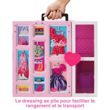 Barbie - Poupée Et Coffret Dressing Deluxe - Poupée Mannequin - 3 Ans Et + - Image 5 of 6