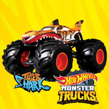 HOT WHEELS Monster Trucks Oversized Tiger Shark - Image 6 of 6