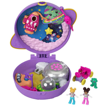 Polly Pocket Saturn Space Explorer Compact - Image 1 of 6