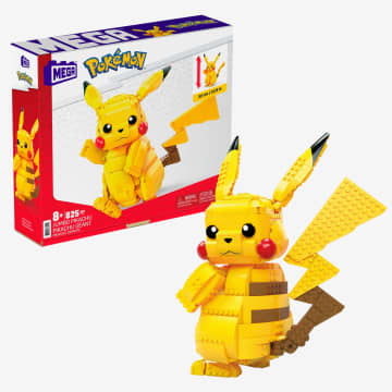 Mega Construx Pokemon Pikachu Geant FVK81 MATTEL