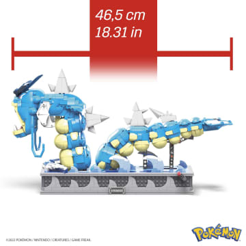 Mega Pokémon Motion Gyarados Construction Set - Image 7 of 7