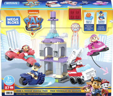 Mega Bloks PAW Patrol Ride & Rescue Vehicle Pack - Image 6 of 6