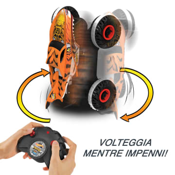 Hot Wheels Monster Trucks Tiger Shark L'Inarrestabile Veicolo Radiocomandato - Image 4 of 8