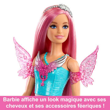 Barbie-A Touch Of Magic-Malibu-Poupée Avec 2 Animaux Féeriques - Imagen 3 de 6