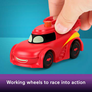 Fisher-Price Dc Batwheels Light-Up 1:55 Scale Toy Cars, Redbird And Batwing, 2-Piece Preschool Toys - Image 5 of 6