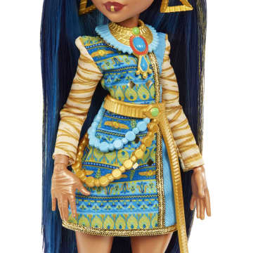 Monster High - Cleo De Nile Avec Animal De Compagnie - Poupée - 4 Ans Et + - Imagen 5 de 6