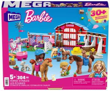 MEGA Barbie Horse Stables - Image 6 of 7