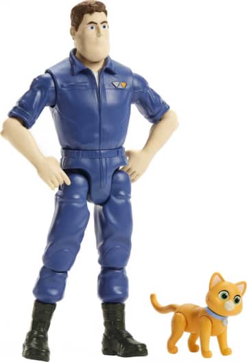 Disney Pixar Lightyear Buzz Lightyear & Sox Figures - Image 5 of 6