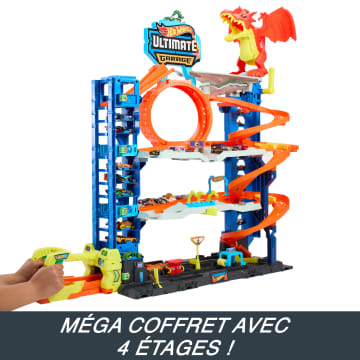 Hot Wheels City Garage Ultime Coffret avec 2 voitures incluses I HKX48 I MATTEL