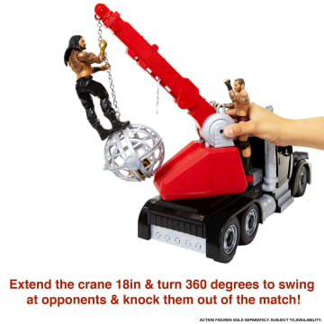 WWE Wrekkin' Rampage Rig vehicle - Image 3 of 6