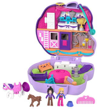Polly Pocket Springende Pony Compacte Speelkoffer - Image 1 of 6