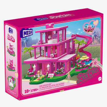 Barbie Le Film - MEGA Barbie Coffret De Construction Maison De Rêve - Image 8 of 9