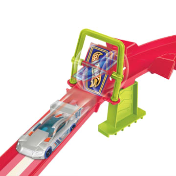 Hot Wheels Neon Speeders Skyscraper Speed Circuit Track Set HPC07 MATTEL
