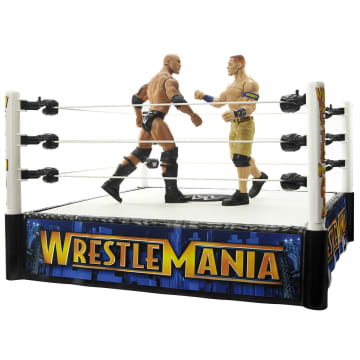 WWE WrestleMania The Rock vs John Cena Superstar Ring Bundle - Image 3 of 5