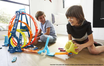 Набор игровой Hot Wheels Конструктор Трасс Тройная петля - Image 2 of 6