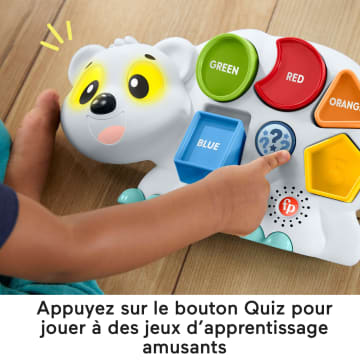 Fisher-Price - Linkimals - Omer L’Ours Polaire Vf - Jouet D'Éveil - 18 Mois Et + - Imagen 3 de 8