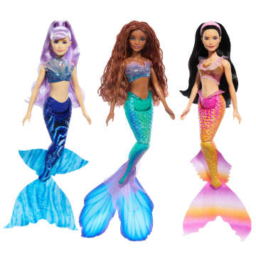Disney La Petite Sirène - Coffret 3 Sœurs Sirènes-Poupées - Imagen 1 de 8