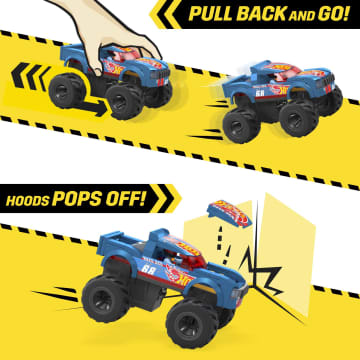 MEGA Hot Wheels Smash & Crash Race Ace Monster Truck - Image 4 of 6