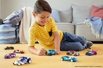 Hot Wheels Pull-Back Speeders Speelgoedauto, Schaal 1:43, Auto'S Naar Achter Trekken En Loslaten Om Te Racen - Imagen 2 de 6