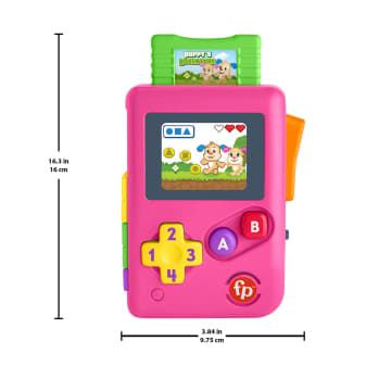 Fisher-Price - Rires & Éveil - Ma Première Console De Jeu En Rose - Jouet D’Éveil - 6 Mois Et + - Imagen 2 de 2