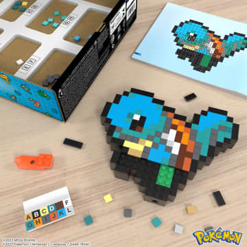 Mega Pokémon Pixel Squirtle Figurka Do Zbudowania - Image 4 of 6