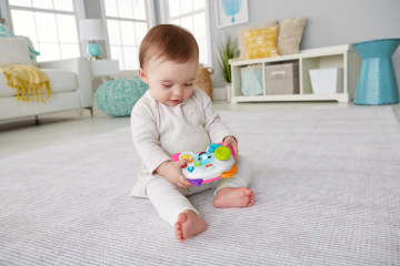 Fisher-Price - Manette De Jeu Et D'Apprentissage Rose Version Française - Jouet D’Éveil - 6 Mois Et + - Image 2 of 3