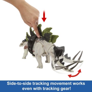 Jurassic World Gigantic Trackers Stegosaurus - Image 4 of 6