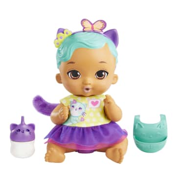 My Garden Baby – Poupée Bébé Chaton Boit et Fait Pipi - Imagen 1 de 6