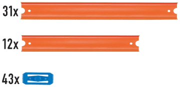 Набор игровой Hot Wheels Конструктор трасс Мега трек - Image 3 of 6