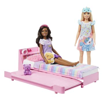 My First Barbie Bedtime Playset HMM64 MATTEL