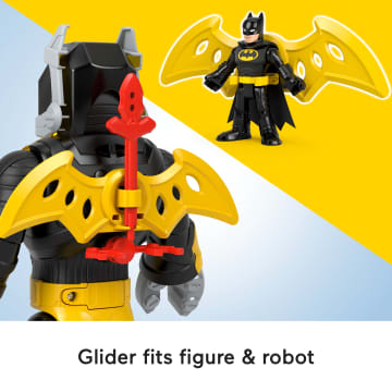 Imaginext Dc Super Friends Batman Insider & Exo Suit Black Robot With Lights & Sounds, 6 Pieces - Image 5 of 6