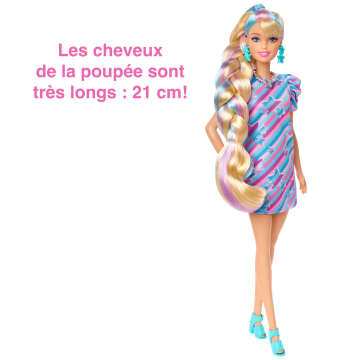 Poupee Barbie Ultra Chevelure avec 15 accessoires MATTEL