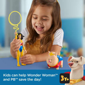 Fisher-Price Dc League Of Super-Pets Wonder Woman & Pb - Image 2 of 6