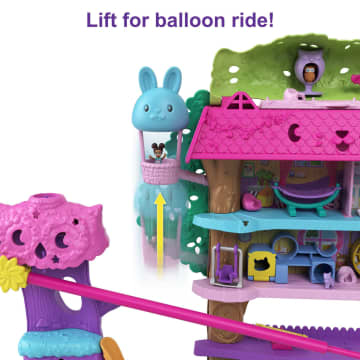 Polly Pocket Pollyville Pet Adventure Treehouse Playset - Image 5 of 6